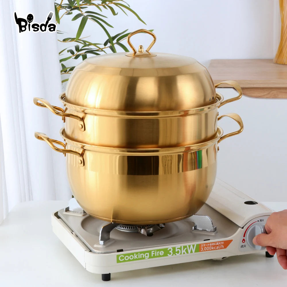 Cuiseur à Riz en Acier Inoxydable