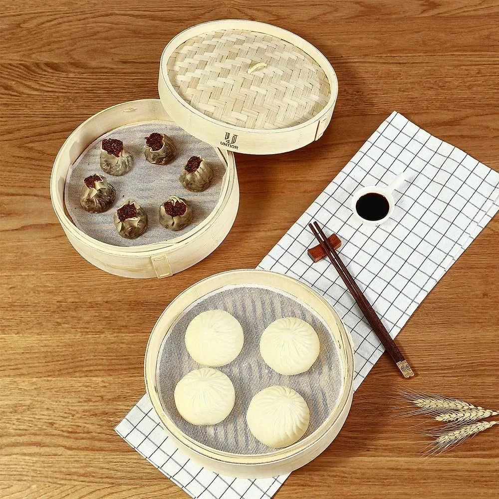 Panier Vapeur en Bambou