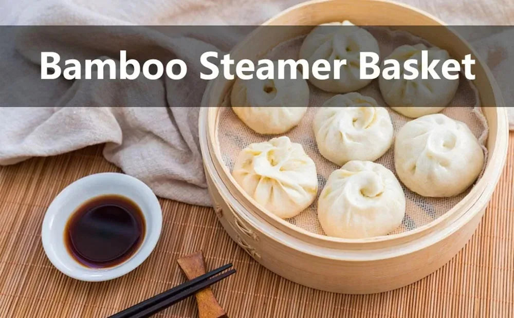 Panier Vapeur en Bambou