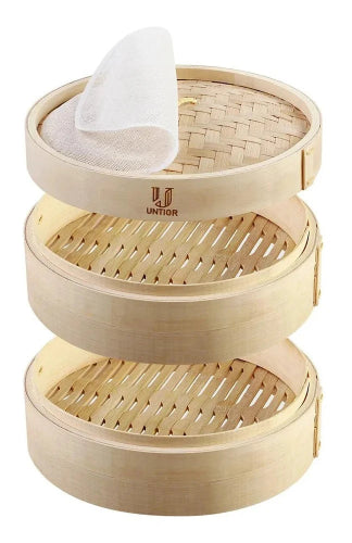 Panier Vapeur en Bambou
